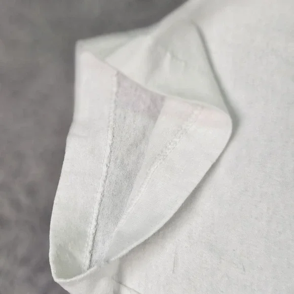 Vintage Indiana Hoosiers Shirt Mens XL White NCAA Basketball Jerzees 90s Tee - Picture 7 of 12